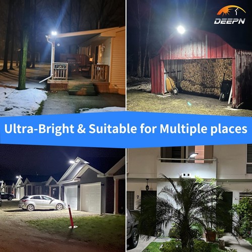 Solar Lights Outdoor for Outside, IP66 Waterproof Solar Street Lights Outdoor... - 第 7/7 張圖片