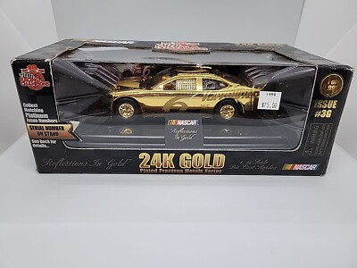 Mark Martin Nascar 50th Anniversary 1:24 24K Gold Car Racing Mark Martin Nascar 50th Anniversary 1:24 24K Gold Car Racing