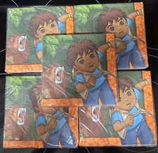 Designware Go Diego Go 16 Count Napkins Lot Of 5