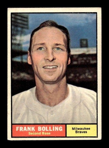 1961 Topps Baseball 3-466 VG-EX Pick From List All PICTURED qq5 - Picture 282 of 423