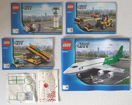 Game Play Lego City Cargo 2013 Komplettset 60022 Flugzeug Flughafen Cargo Terminal - Bild 4 von 5