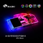 Bykski GPU Wasser Block Full Coverage Block für GIGABYTE 5500XT GAMING OC 8G