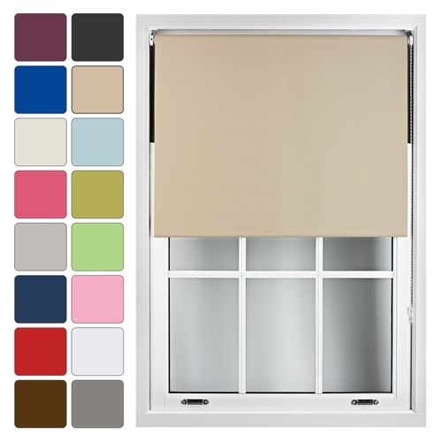 Blackout Roller Blinds Made To Measure Thermal Blind - Custom Made to Size - Picture 12 of 47