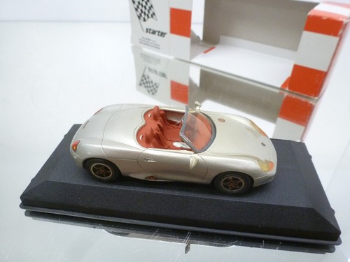 STARTER T103 PORSCHE BOXSTER CONCEPT ROADSTER - SILVER 1:43 - GOOD IN BOX - Imagen 9 de 10