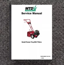 Tiller Workshop Service Manual Troy Bilt Till Bronco CRT -Troy Bilt Tillers 0152