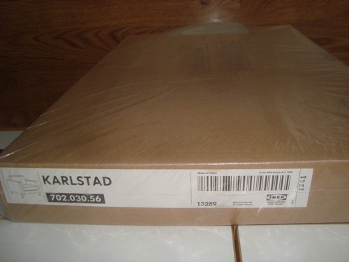 IKEA KARLSTAD Chair Cover for Karlstad Armchair Slipcover Lindo Beige NEW NOS - Picture 2 of 12