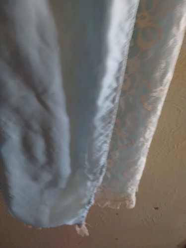 Odette Barsa For Saks Fifth Ave Vintage 60ds Peignoir Set Lt Blue Rare Find - Picture 16 of 17