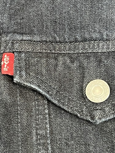 Levis Jacke Herren Small Blau Trucker Jacket Denim Jeans Commuter Indigo TOP - Bild 7 von 15