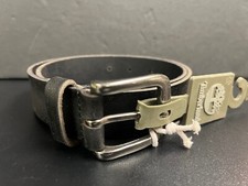 Timberland Boys Leather Belt. Black center faded color, MSRP: 45.00