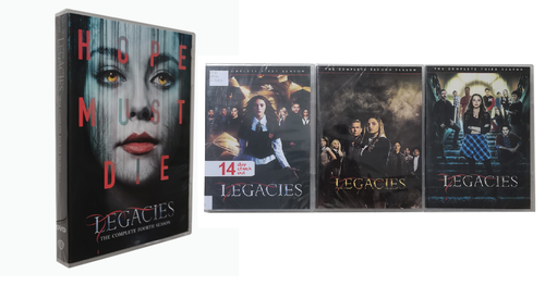 Legacies: The Complete Seasons 1-4 DVD New Bundle Sealed Set Region 1