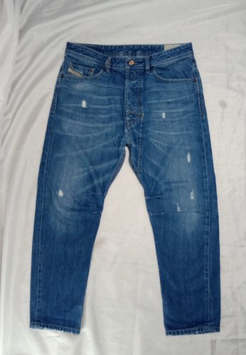 Diesel Men's Narrot Regular Jeans Blue Size W32 L (Shortened See Description)