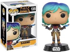 POP! Star Wars Rebels:Sabine Vinyl Figure #135 by Funko