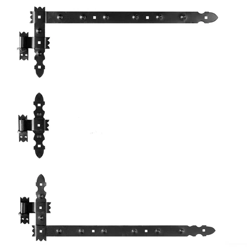 Winkelband 800 x 300 x 50 + Kloben 16 mm Winkelbänder Türbänder Türband