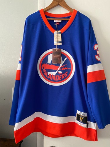 Mitchell & Ness Billy Smith New York Islanders 1982-83 Blue Line Jersey Large