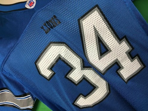 Camiseta deportiva juvenil grande de Kevin Jones #34 de los Detroit Lions de la NFL 14-16 - Imagen 3 de 6