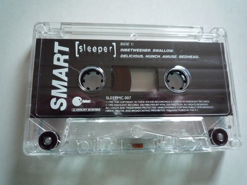 SLEEPER - SMART - CASSETTE - INDOLENT RECORDS - 1995 - 12 TRACKS - Picture 3 of 3