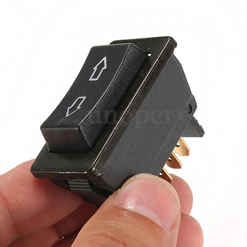 Universal Car Power Window Aerial Switch ON-OFF-ON Momentary 5 Pins DC 12V 20A