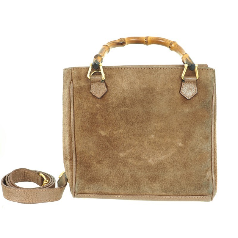 Vintage Gucci Suede Bamboo Box Shoulder Strap Hand Bag. | eBay Vintage Gucci Suede Bamboo Box Shoulder Strap Hand Bag. | eBay