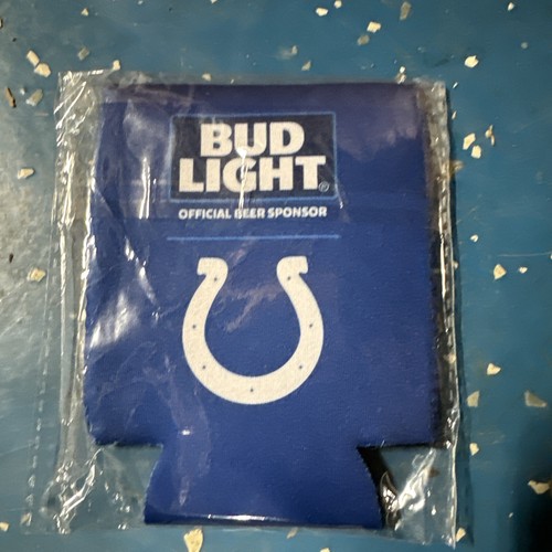 NFL Indianapolis 40 Seasons Indianapolis COLTS can koozie LIMTED EDITION Bud - Picture 2 of 2