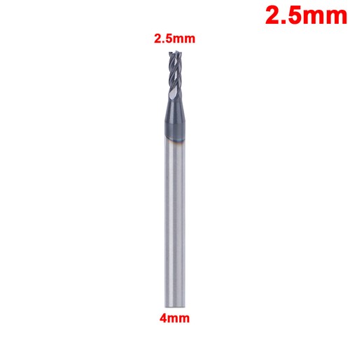1-6MM 4 Flutes End Mill HRC50 Carbide Tungsten Milling Cutter Set CNC Tool - Picture 8 of 20