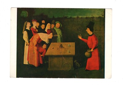 Ansichtskarte / Kunst / Jerome Bosch - Der Zauberer