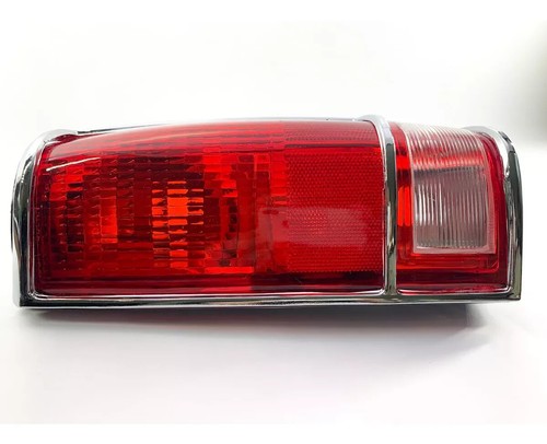 Pair Tail Light for 82-93 Chevrolet S10 91-93 GMC Sonoma 82-90 S15 Chrome Trim - Bild 15 von 16