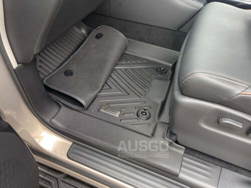 AUSGO 5D Double-Layer Floor Mats for Nissan Patrol Y62 2012-Onwards - Picture 8 of 10