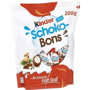 2x Kinder Schoko-bons Children Choco-bons 200g World Wide
