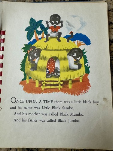 Little Black Sambo Animated! Animated! Vintage Children's Book 1943 V. Good Cond - Picture 5 of 12