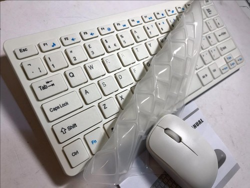 Kabellose kleine Tastatur & Maus für Samsung UN40EH5300 40" Class LED SMART TV - Bild 4 von 8