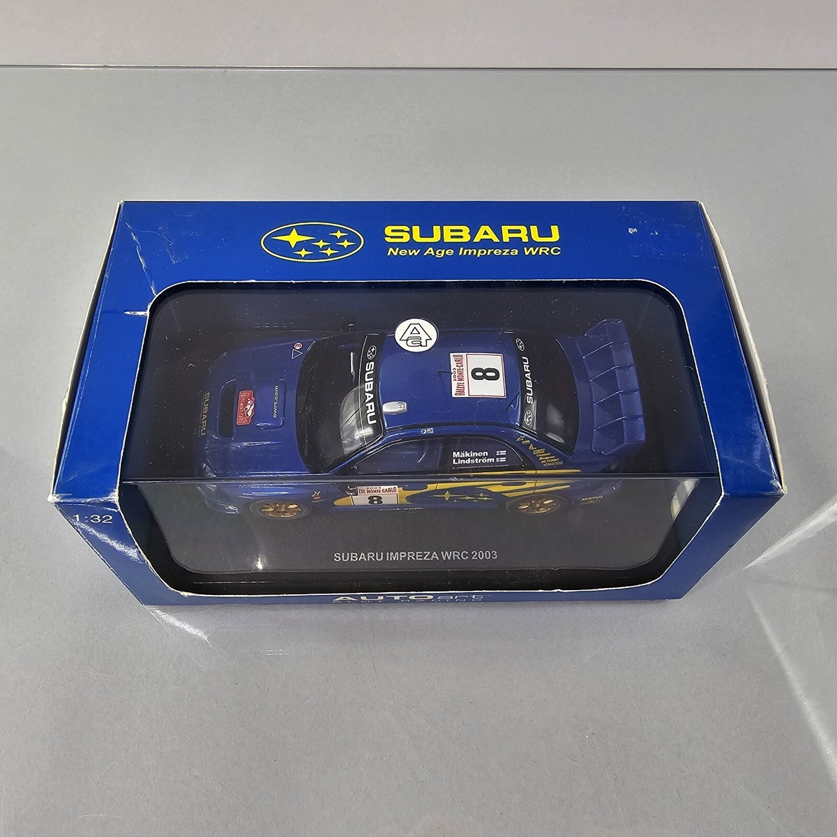1/18 AUTOart スバル インプレッサ WRC 2003 モンテカルロ 1/18 AUTOart スバル インプレッサ WRC 2003 モンテカルロ