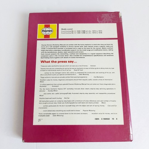Vintage Used Haynes Car Manuals - Pick Your Manual - Picture 138 of 421