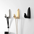 Gold Luxury Wall Hooks Decorative Wall Hook Metal Hook Coat Hanger Racks Hooks