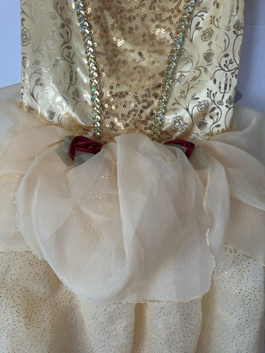 Disney Princess - Belle Dress Costume Dress Up 7/8 - Picture 22 of 23