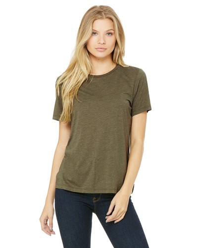 Bella + Canvas Ladies' Relaxed Jersey Short Sleeve T-Shirt B6400 Missy Fit S-3XL - Picture 29 of 45
