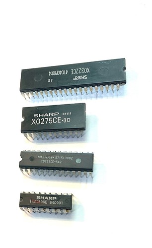 Sharp IC X0735CE-542 X0735C X0275CE IX0089GE X0322CE New Old Stock - Picture 2 of 6