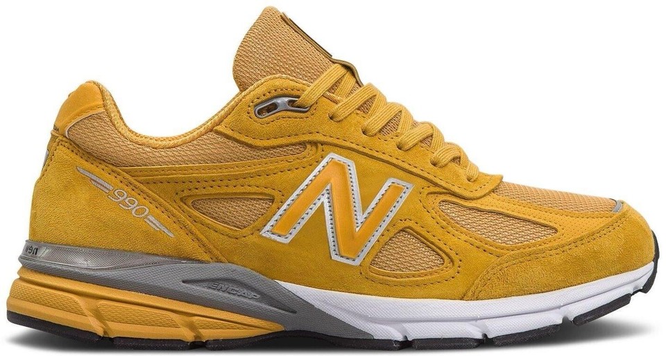 New Balance 990v4 Made In USA Yellow - 1 of 1