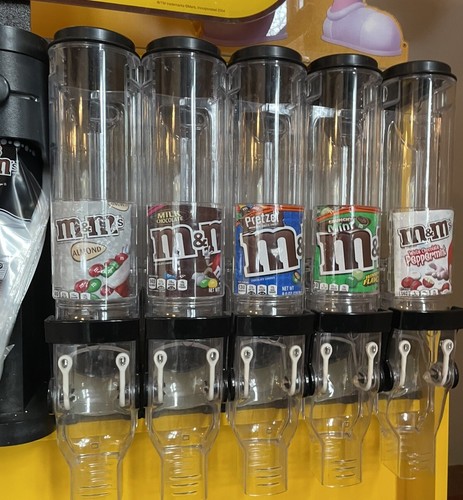 M&M Colorworks 21 Dispenser Candy Store Display - Picture 3 of 6