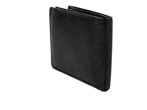 Genuine Leather RFID Protected Men's Wallet AT06 Black - Picture 4 of 8