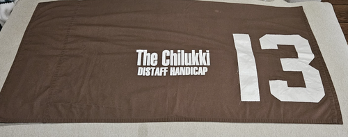 Churchill Downs Chilukki Distaff Handicap Stakes #13 Saddle Cloth - Towel, 2005? - Picture 2 of 4