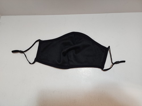 Spirit Halloween Logo Employee Cloth Mouth Nose Cover Mask Black Brand New - Picture 7 of 7