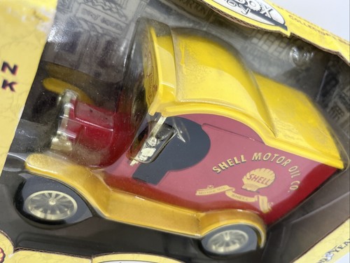 1996 GEARBOX TOY (SHELL) 1912 FORD DELIVERY TRUCK DIECAST BANK 1:24 BOXED - Picture 3 of 5