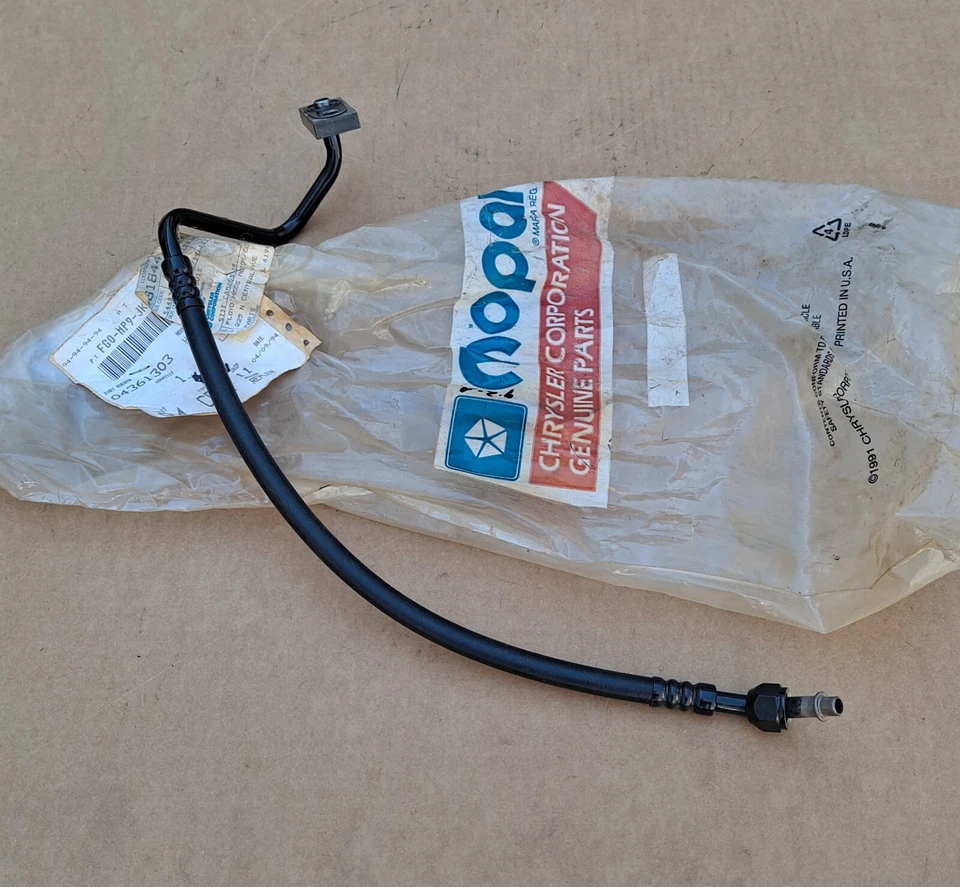 Dodge B150 B250 B350 1988 1989 furgoneta nuevo MoPar auxiliar aire acondicionado líquido a línea de unidad trasera Foto 3 de 3