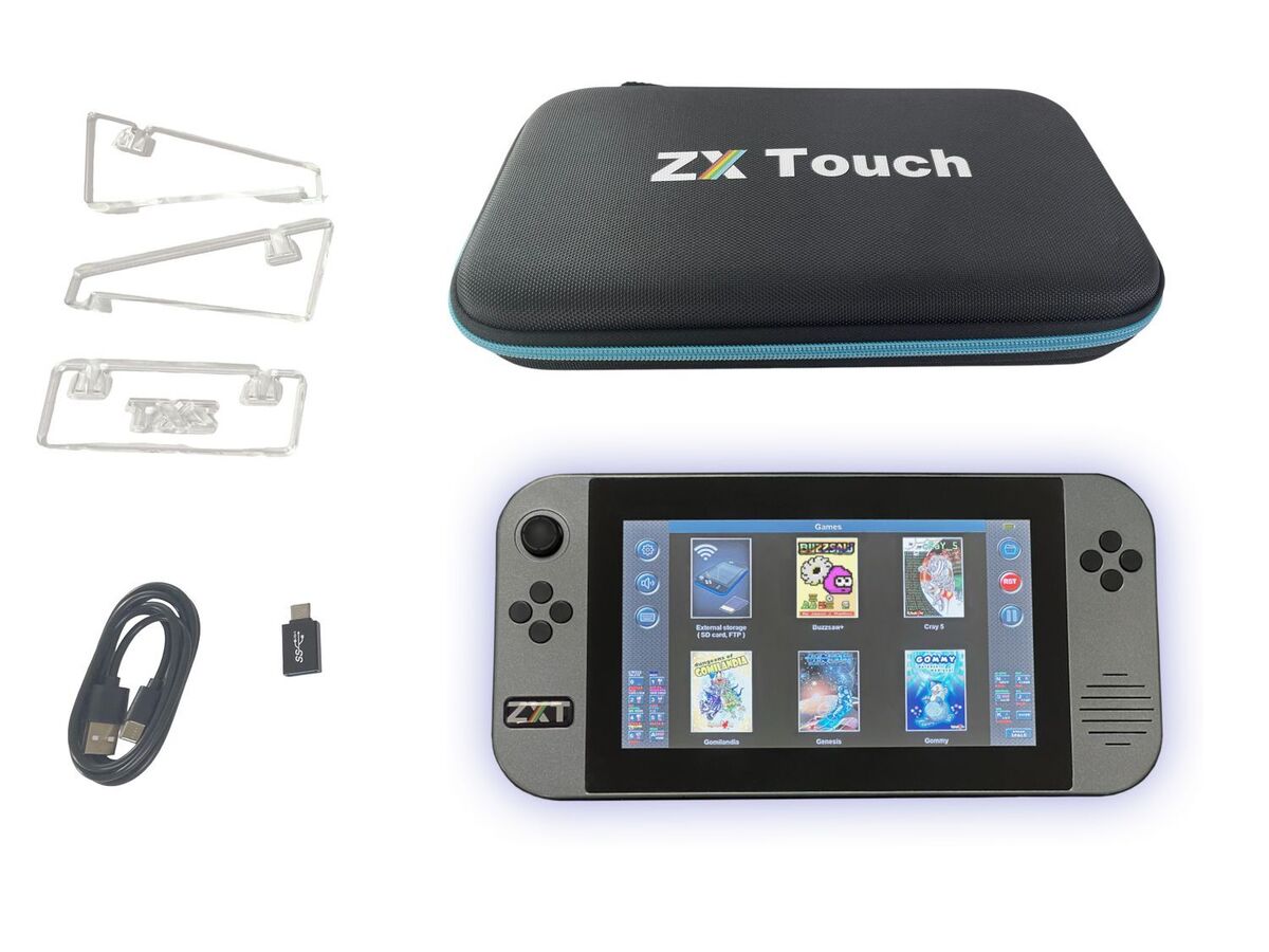 ZX Touch - The Handheld Spectrum with Stylish Protective Case, Stand and Cable | eBay ZX Touch - The Handheld Spectrum with Stylish Protective Case, Stand and Cable | eBay