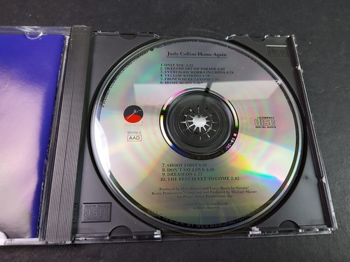 Home Again by Judy Collins (CD, Mar-1989, Elektra Label) Music - Picture 4 of 6