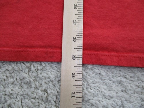 Vintage Polo Ralph Lauren Shirt Mens Large Red Double Sided Jeans Logo USA 90s - Picture 10 of 13