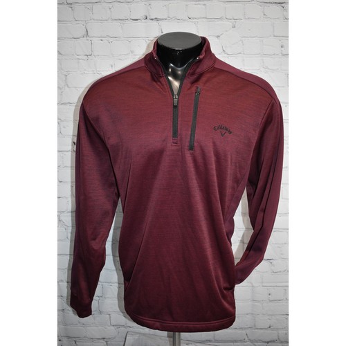 Camisa Pullover de Golf Callaway 1/4 Cremallera Para Hombre Talla XL Rendimiento Con Bolsillos - Imagen 5 de 6