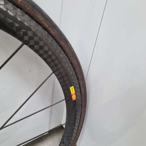 MAVIC COSMIC PRO CARBON SSC WHEELSET WHEELS 700c SHIMANO 11 SPEED TUBULAR BIKE - Picture 10 of 22