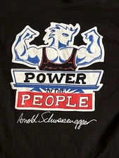 Planet Hollywood 1991 Vintage T-Shirt Arnold Schwarzenegger Celebrity Edition, L