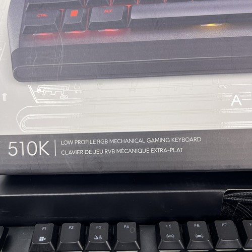 Alienware MX Cherry Low Profile RGB Mechanical Gaming Keyboard AW510K - Dark - Picture 10 of 12